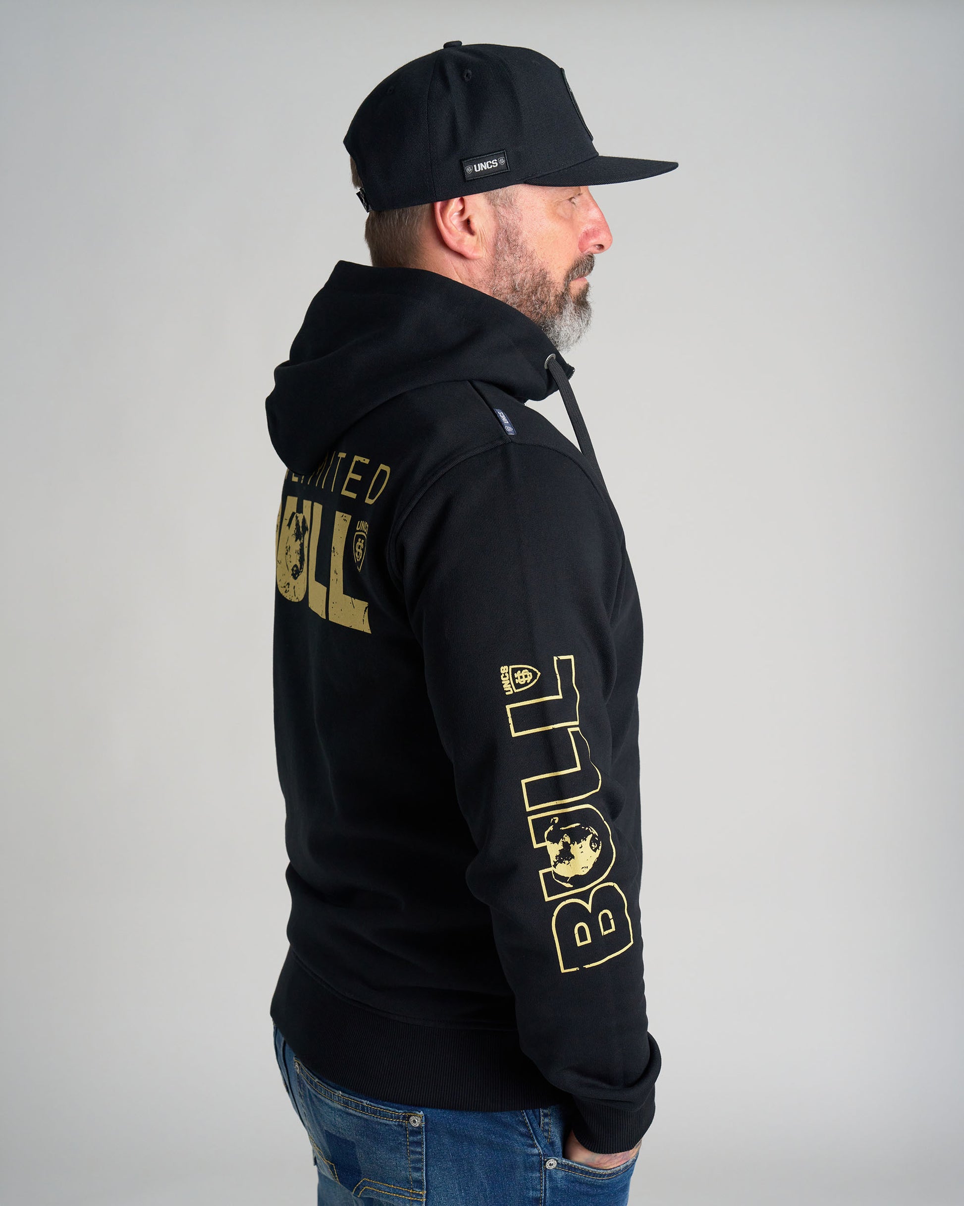 BULL Men's Sweatshirt BLACK