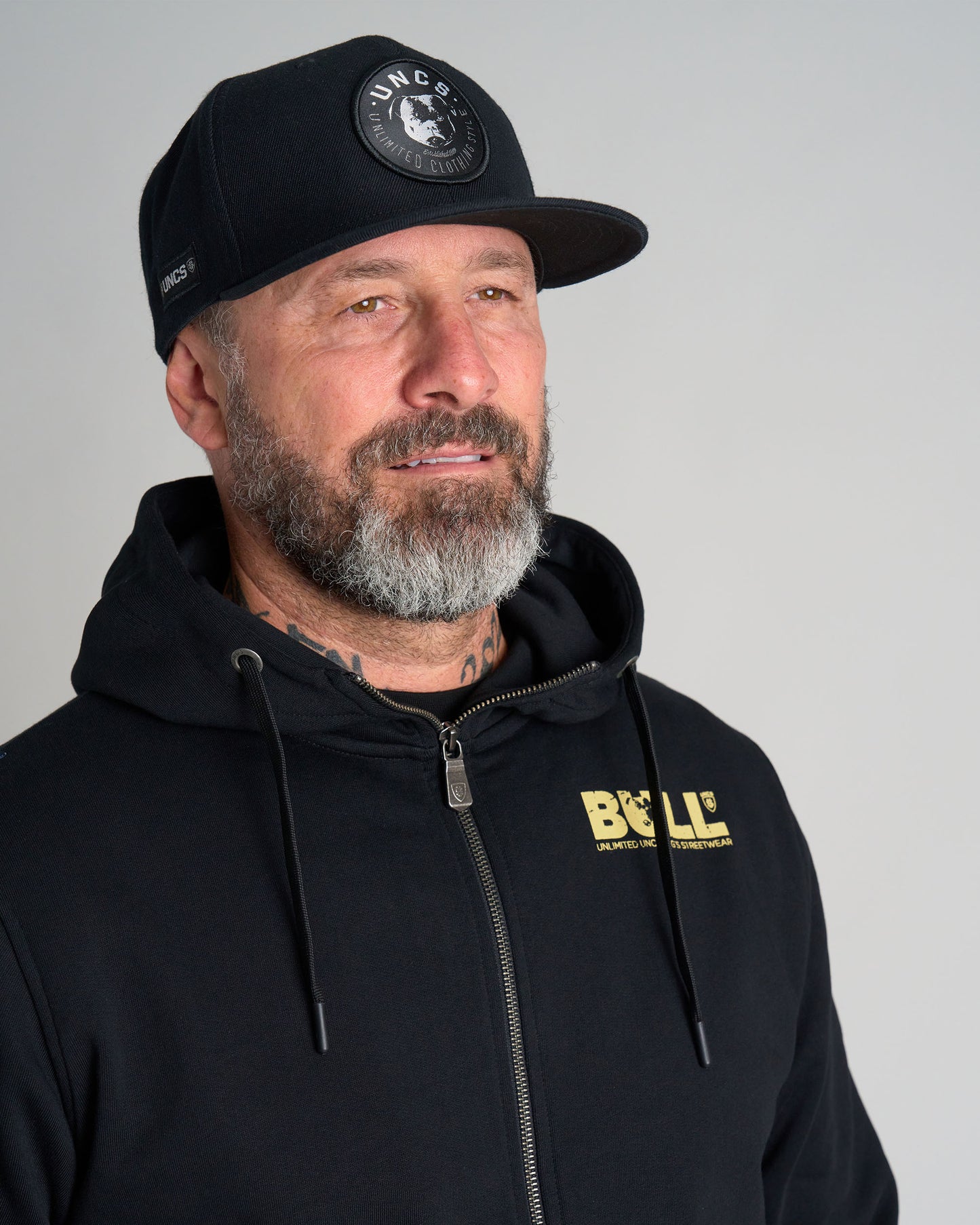 BULL Men's Sweatshirt BLACK