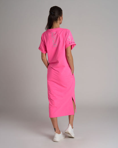 KELI Women's Dress NEON PINK