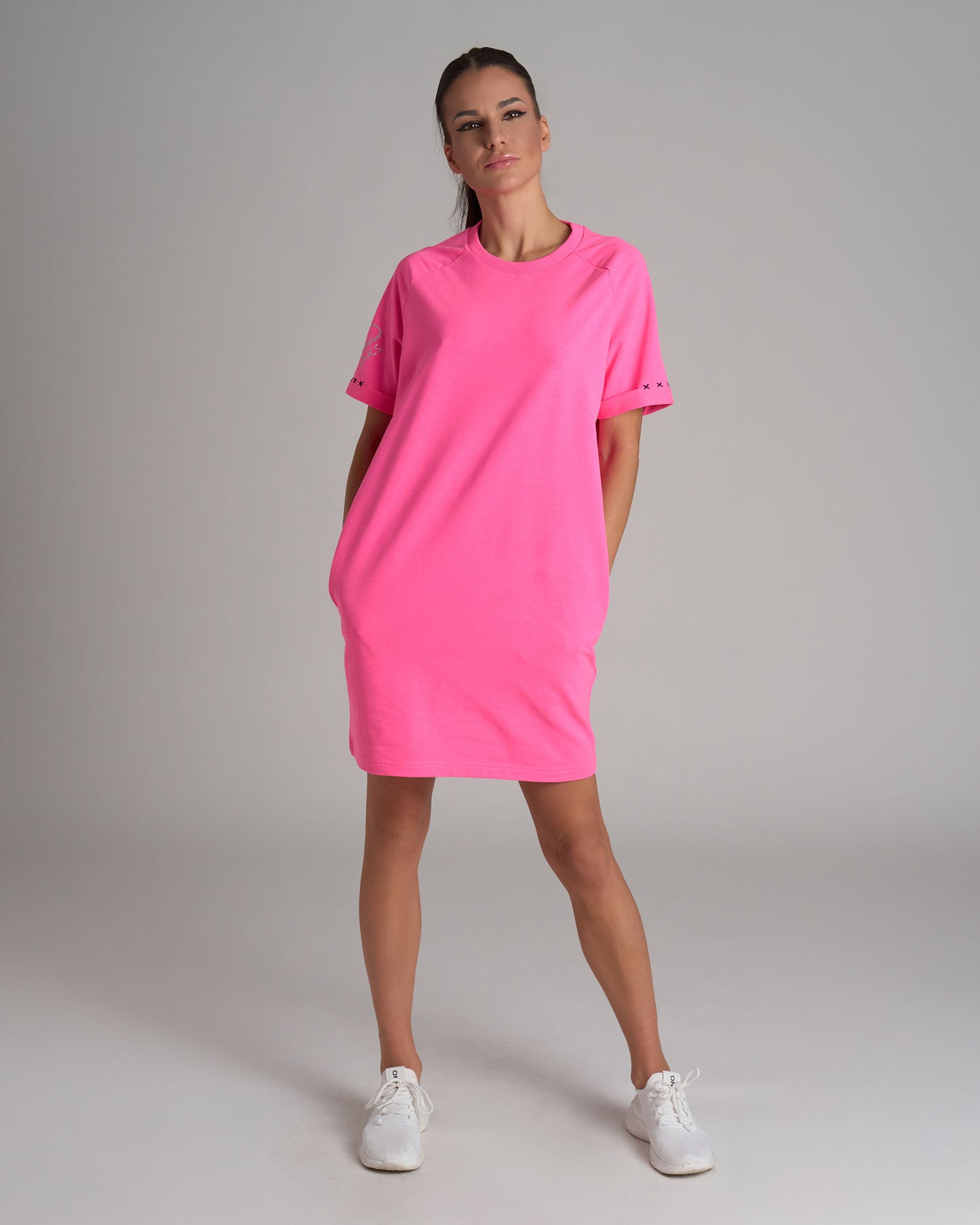KELI Women's Dress NEON PINK