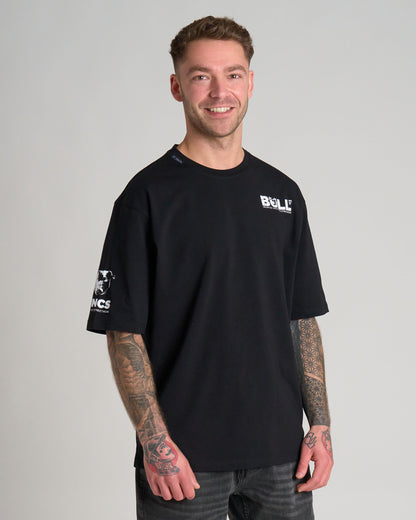 BULL III Men's T-Shirt BLACK/WHITE