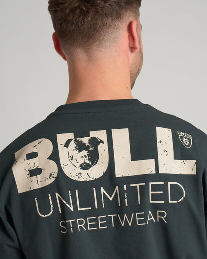 BULL III Men's T-Shirt KHAKI/WHITE