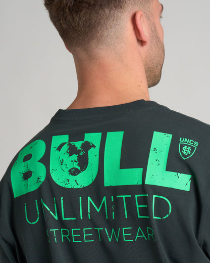 BULL III Men's T-Shirt KHAKI/GREEN
