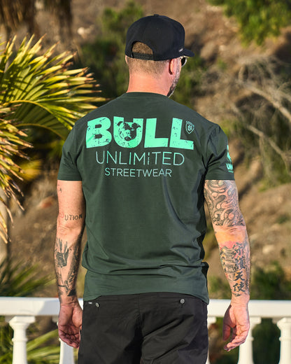 BULL III Men's T-Shirt KHAKI/GREEN