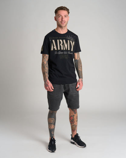 GUNS II Men's T-Shirt BLACK
