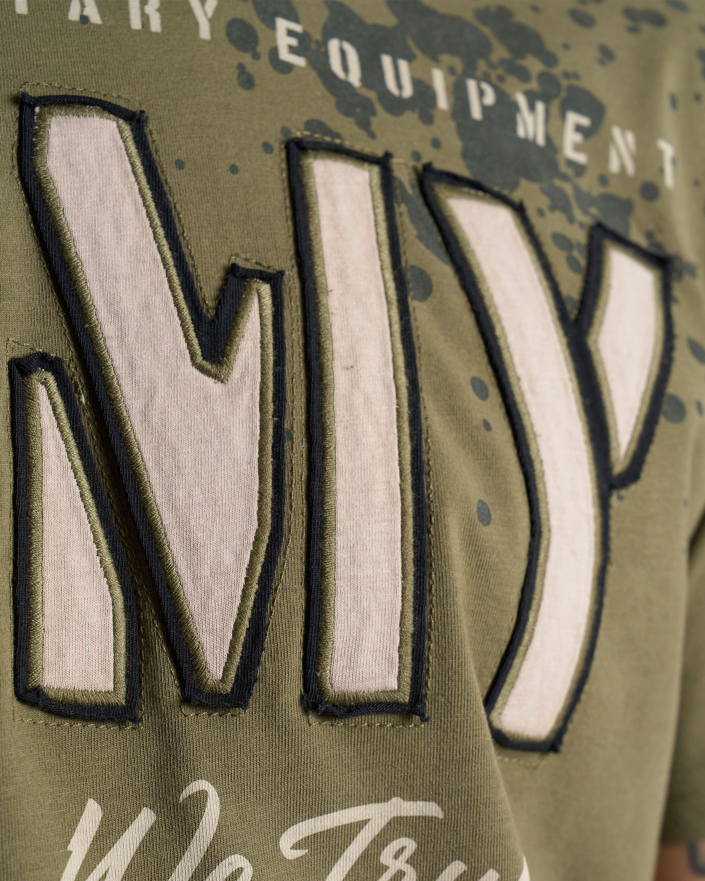 GUNS II Men's T-Shirt KHAKI