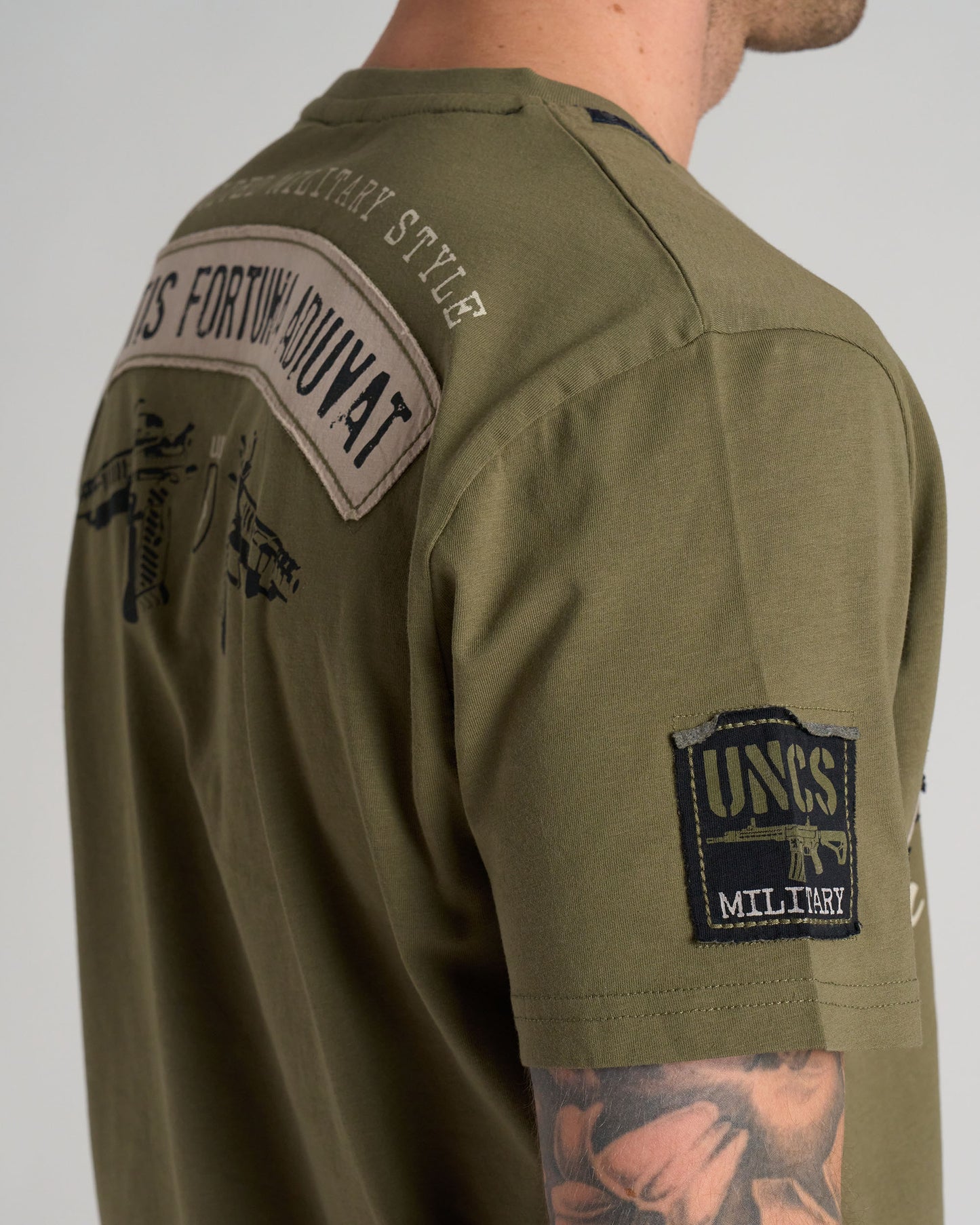 GUNS II Men's T-Shirt KHAKI