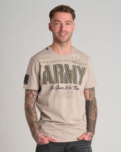 GUNS II Men's T-Shirt SAND