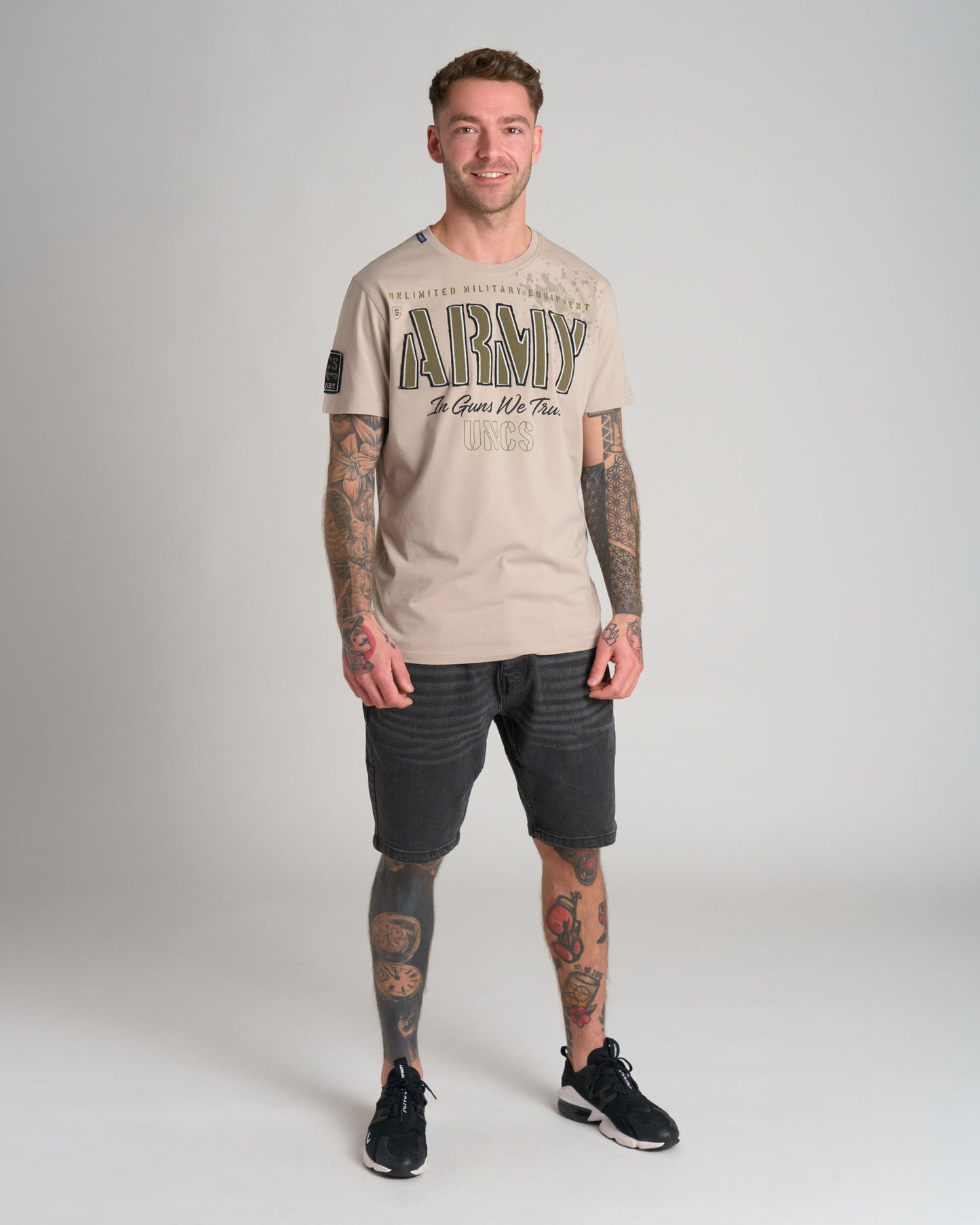 GUNS II Men's T-Shirt SAND