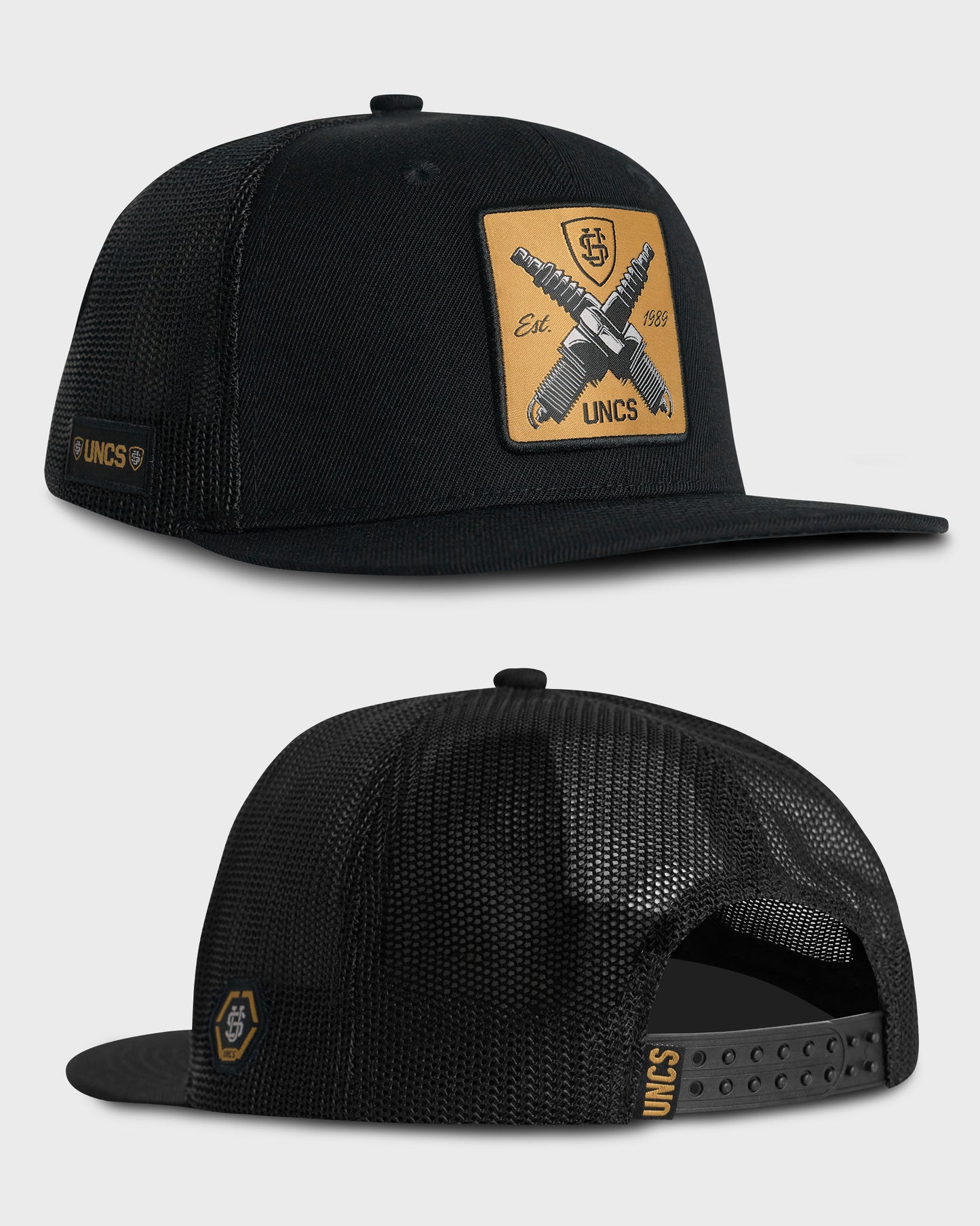 ENGINE Men's Cap BLACK/YELLOW