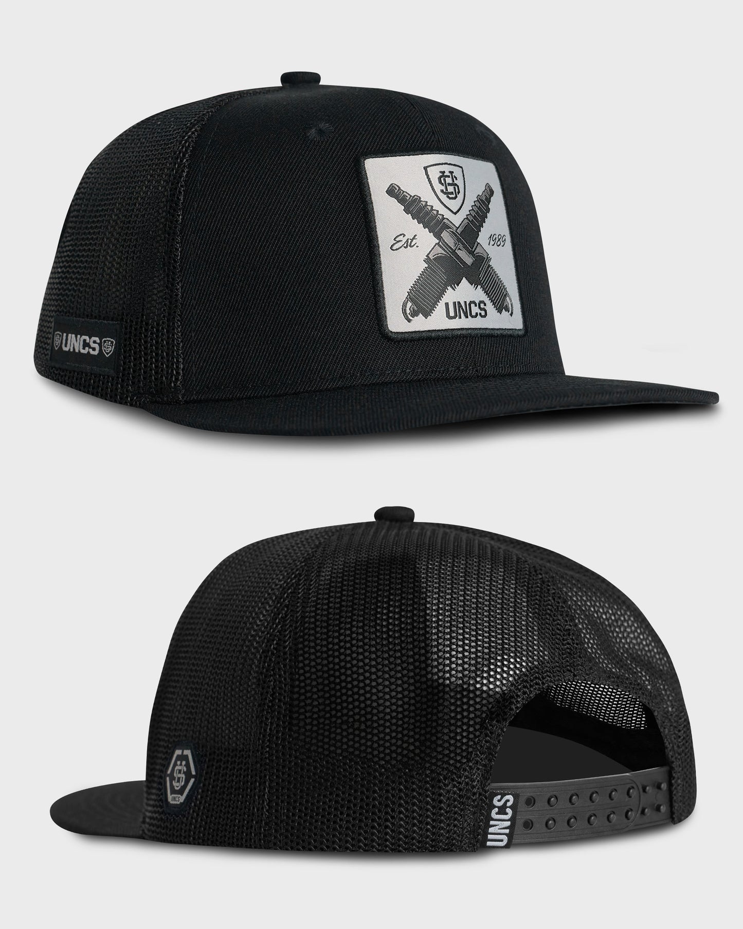 ENGINE Men's Cap BLACK/SILVER