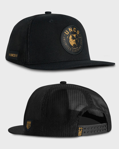 DOG Men's Cap BLACK/GOLD