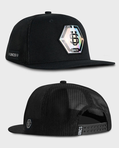 HEXAGON Men's Beanie/Cap BLACK