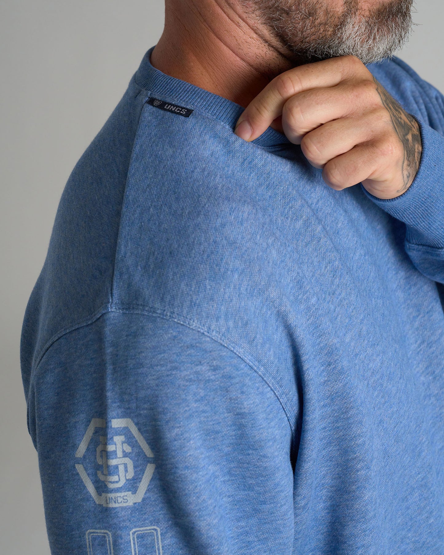 CAINE III Men's Sweatshirt BLUE