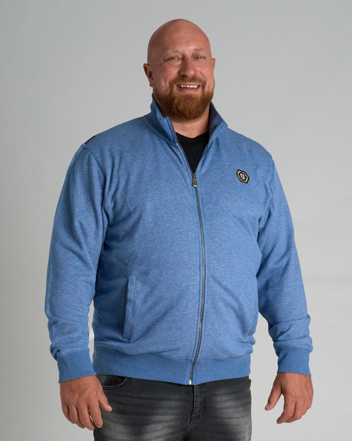 CAINE II Men's Sweatshirt BLUE