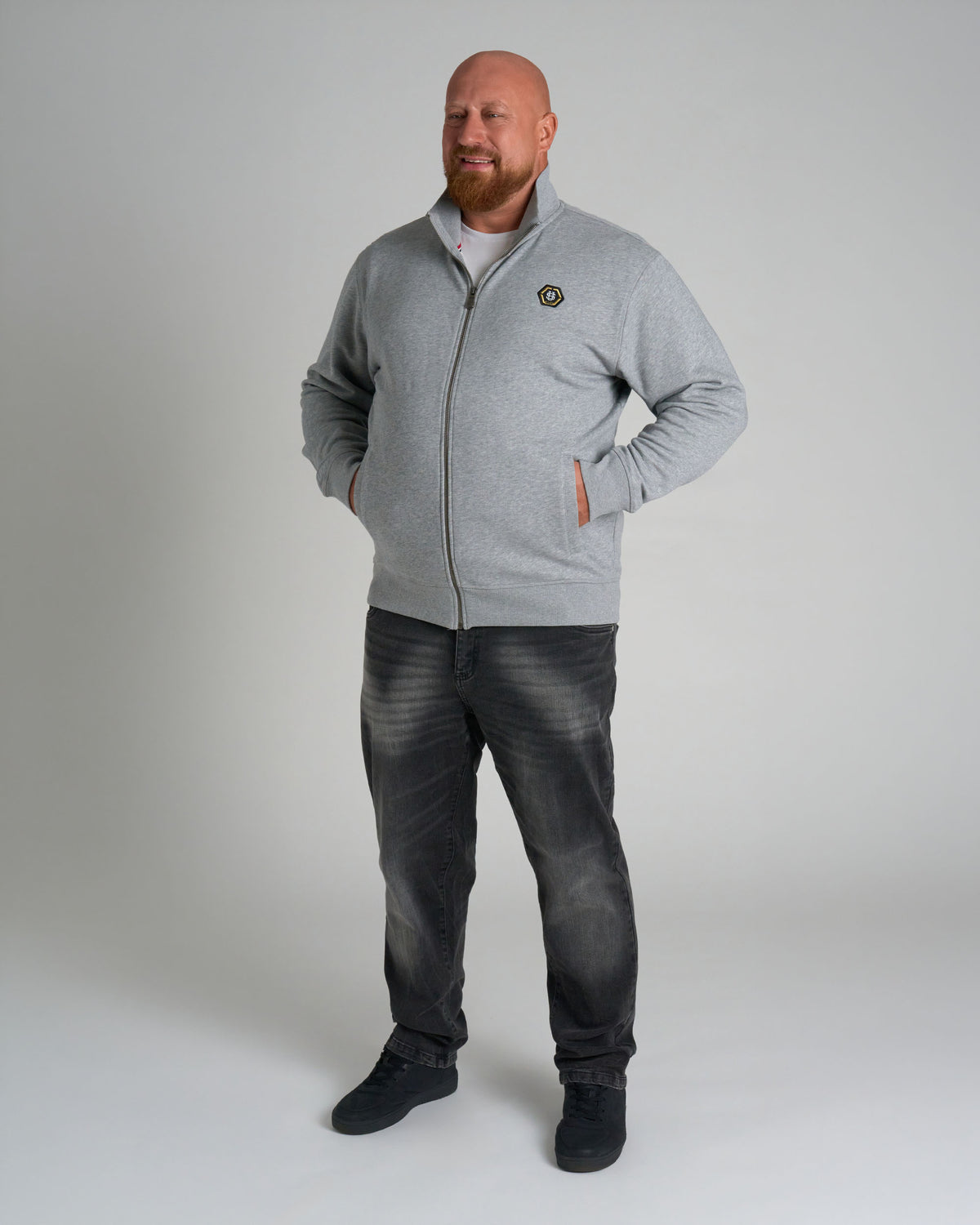 CAINE II Men's Sweatshirt GREY