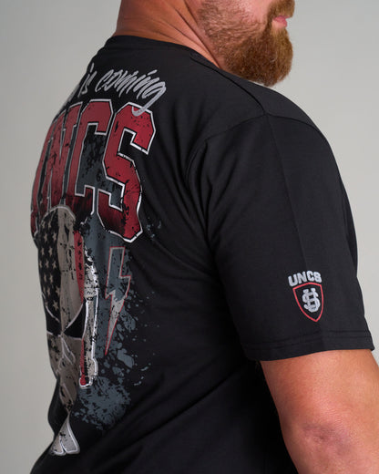 JUSTICE II Men's T-Shirt BLACK