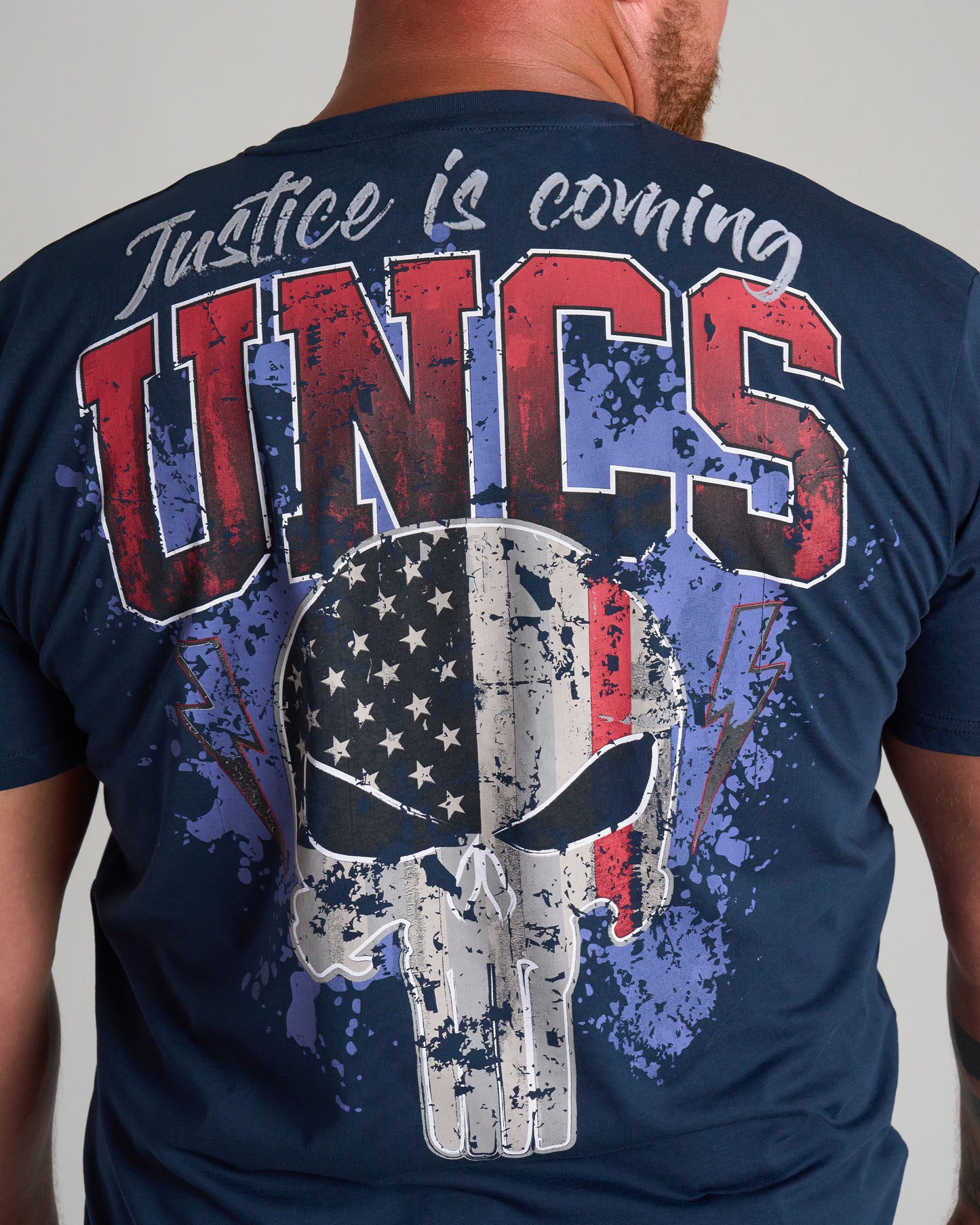 JUSTICE II Men's T-Shirt NAVY