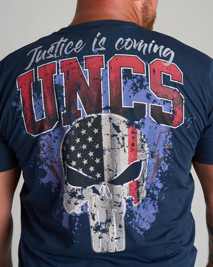 JUSTICE II Men's T-Shirt NAVY