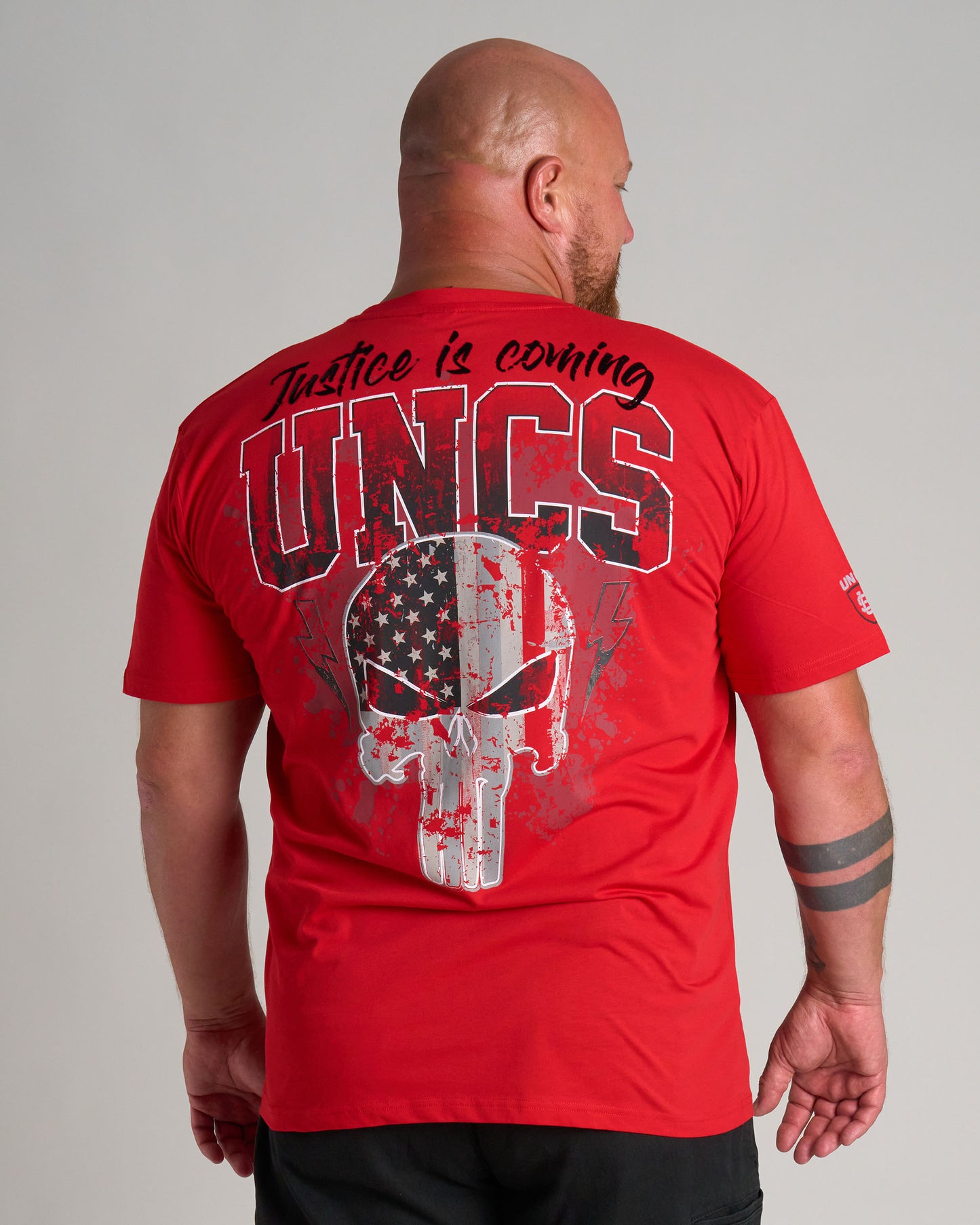JUSTICE II Men's T-Shirt RED