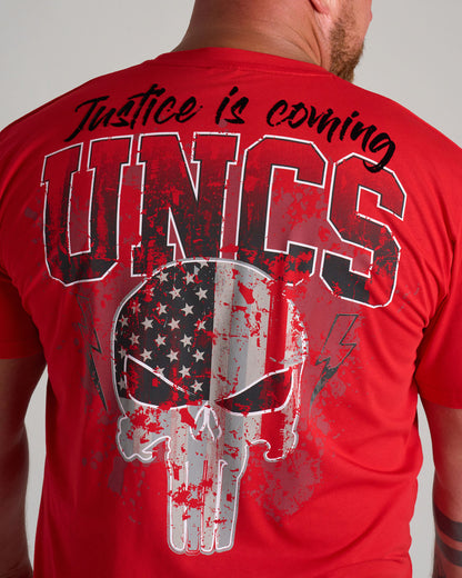 JUSTICE II Men's T-Shirt RED