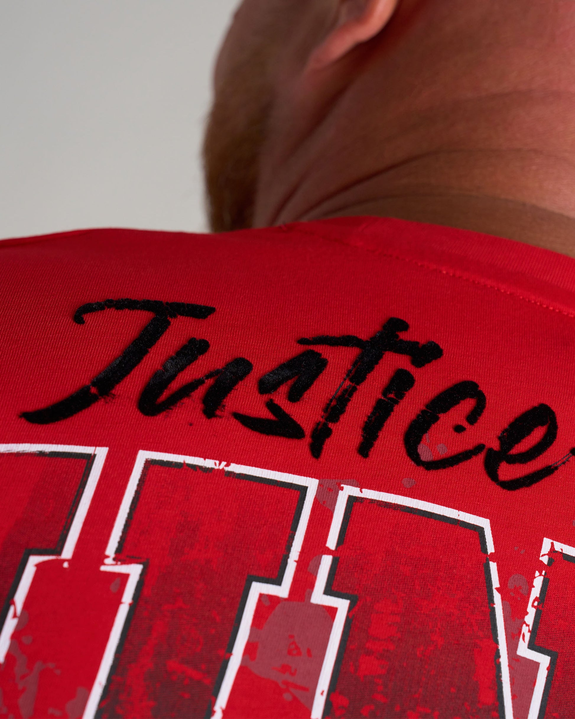 JUSTICE II Men's T-Shirt RED
