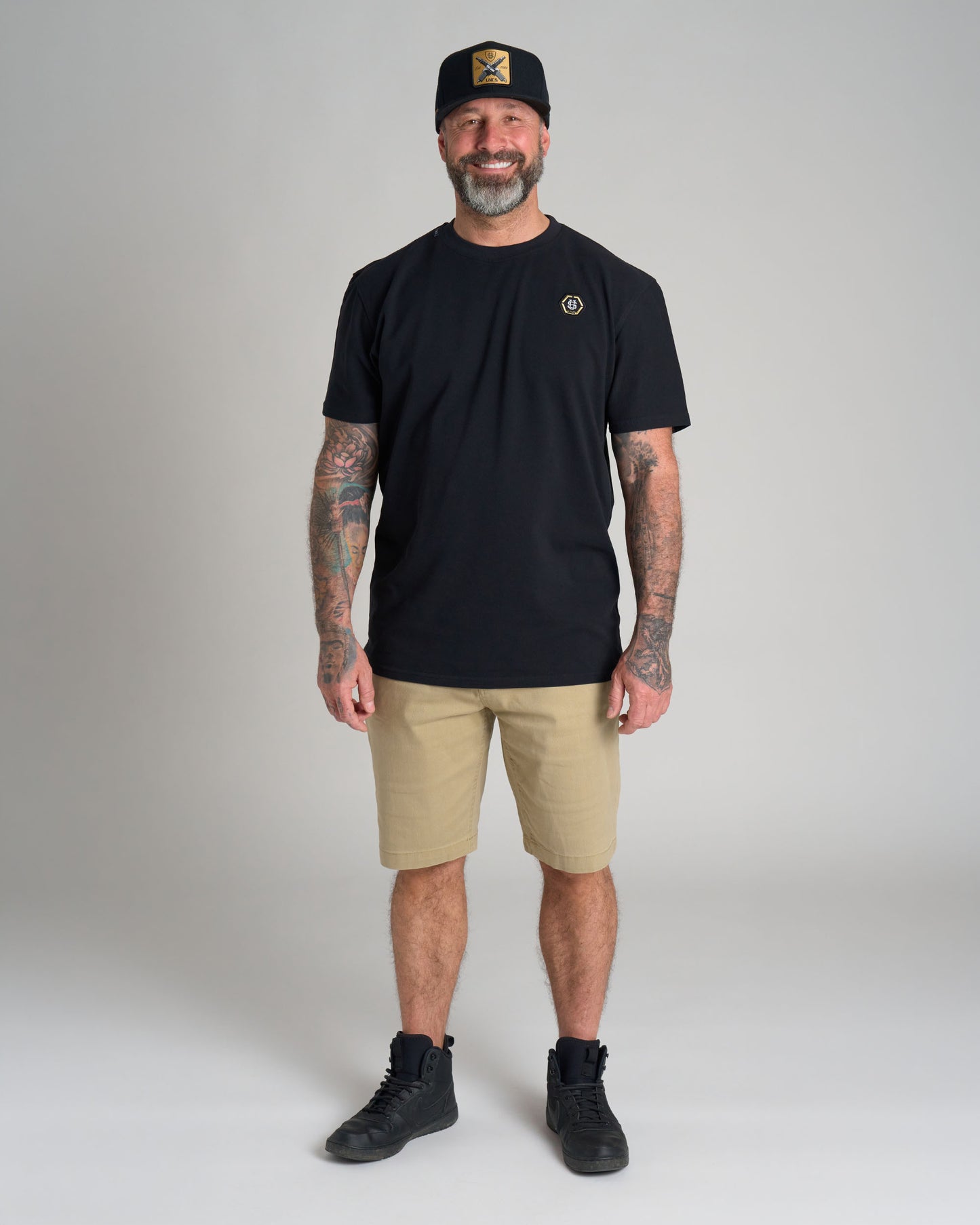 CAINE II Men's T-Shirt BLACK