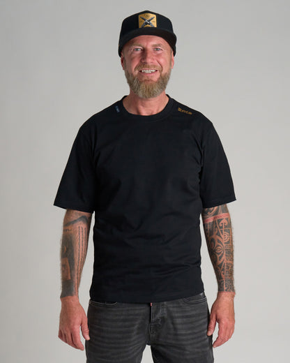 UNLIMITED (OVERSIZE) Men's T-Shirt BLACK/GOLD