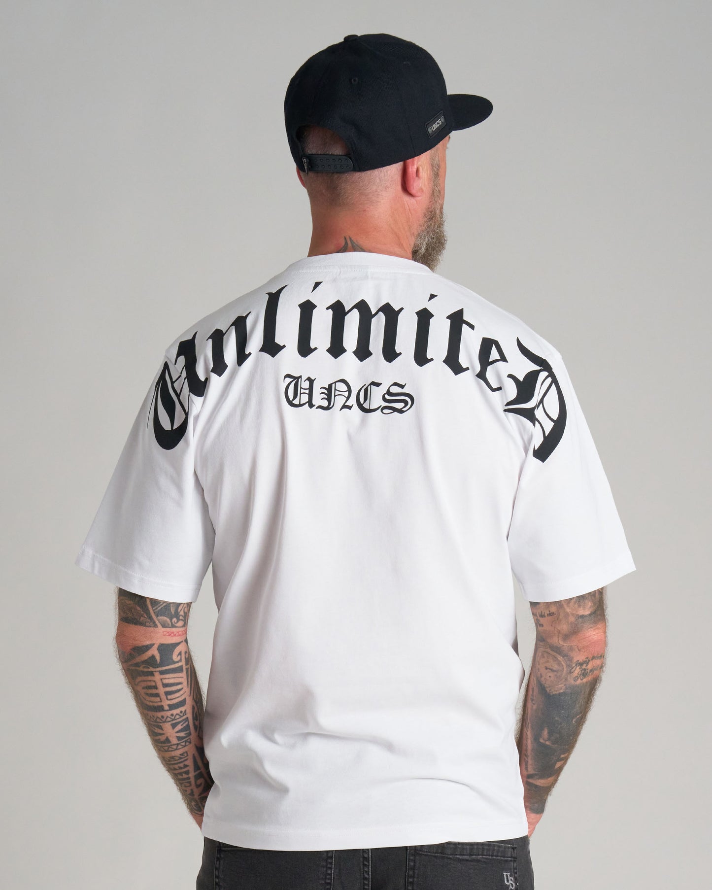 UNLIMITED (OVERSIZE) Men's T-Shirt WHITE