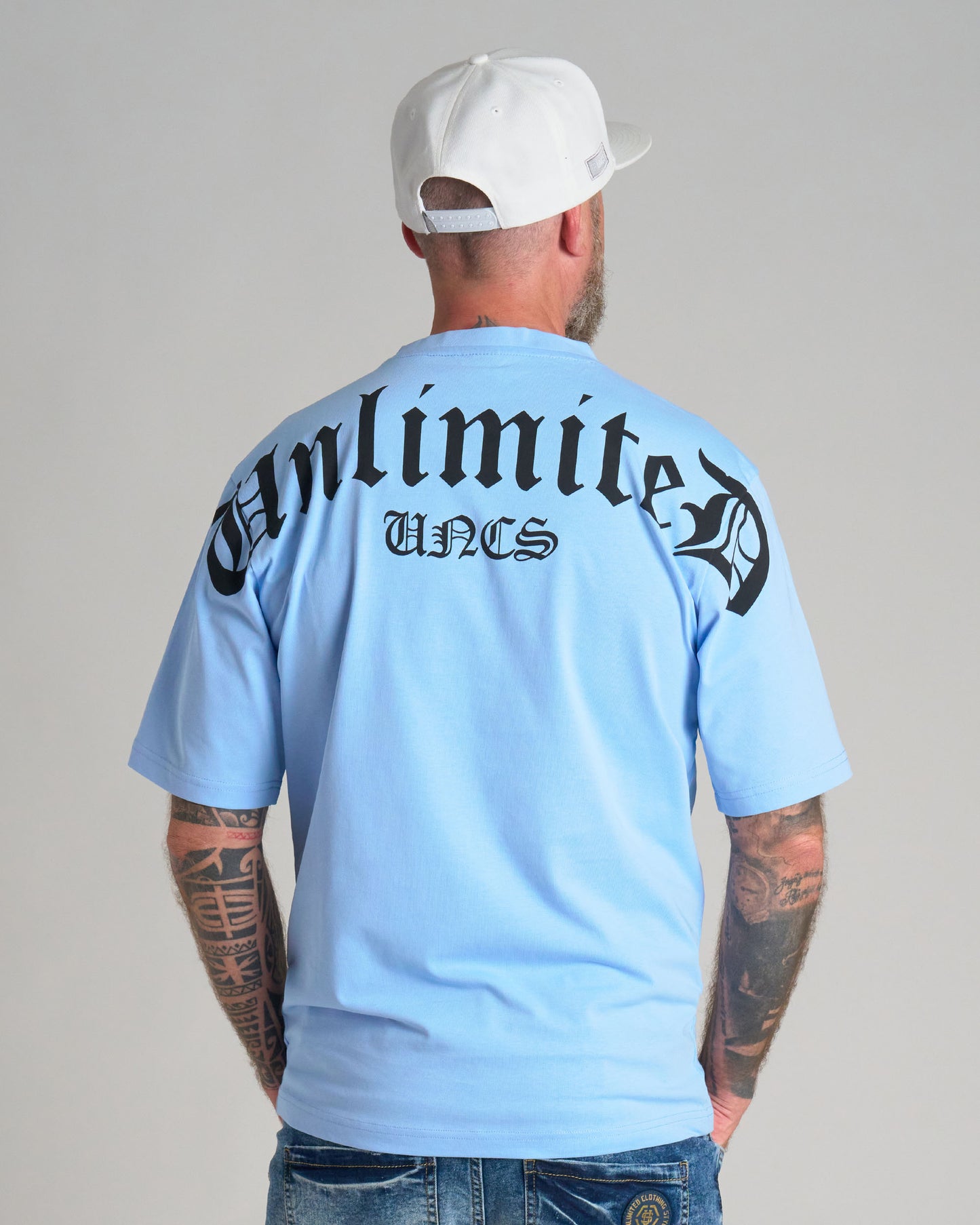 UNLIMITED (OVERSIZE) Men's T-Shirt BLUE