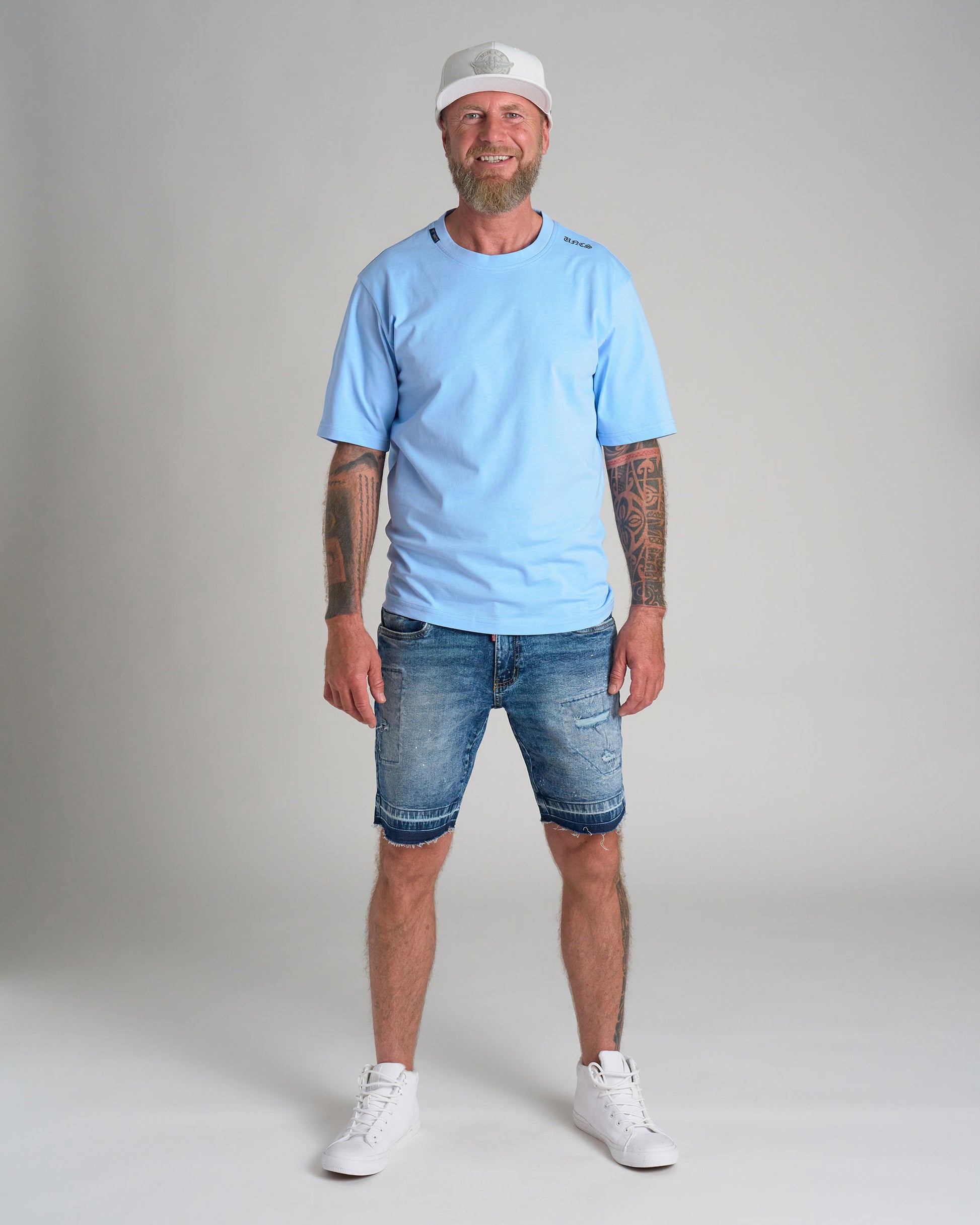 UNLIMITED (OVERSIZE) Men's T-Shirt BLUE