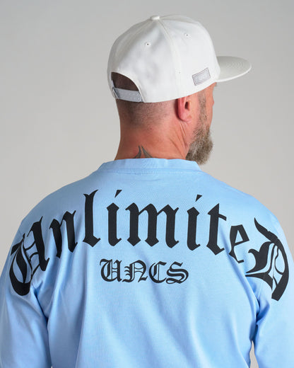 UNLIMITED (OVERSIZE) Men's T-Shirt BLUE
