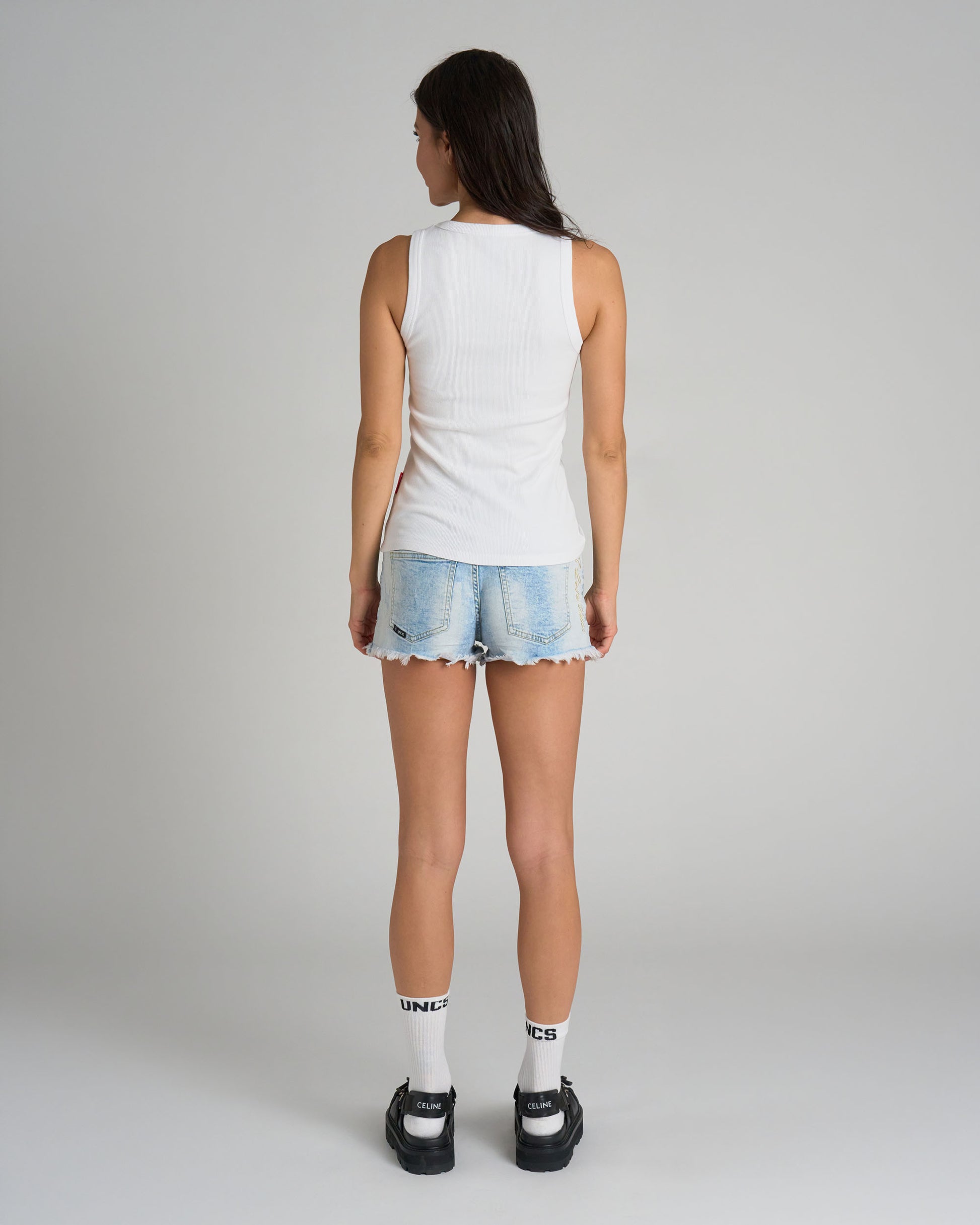 top BASIC Women's WHITE