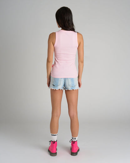 top BASIC Women's PINK
