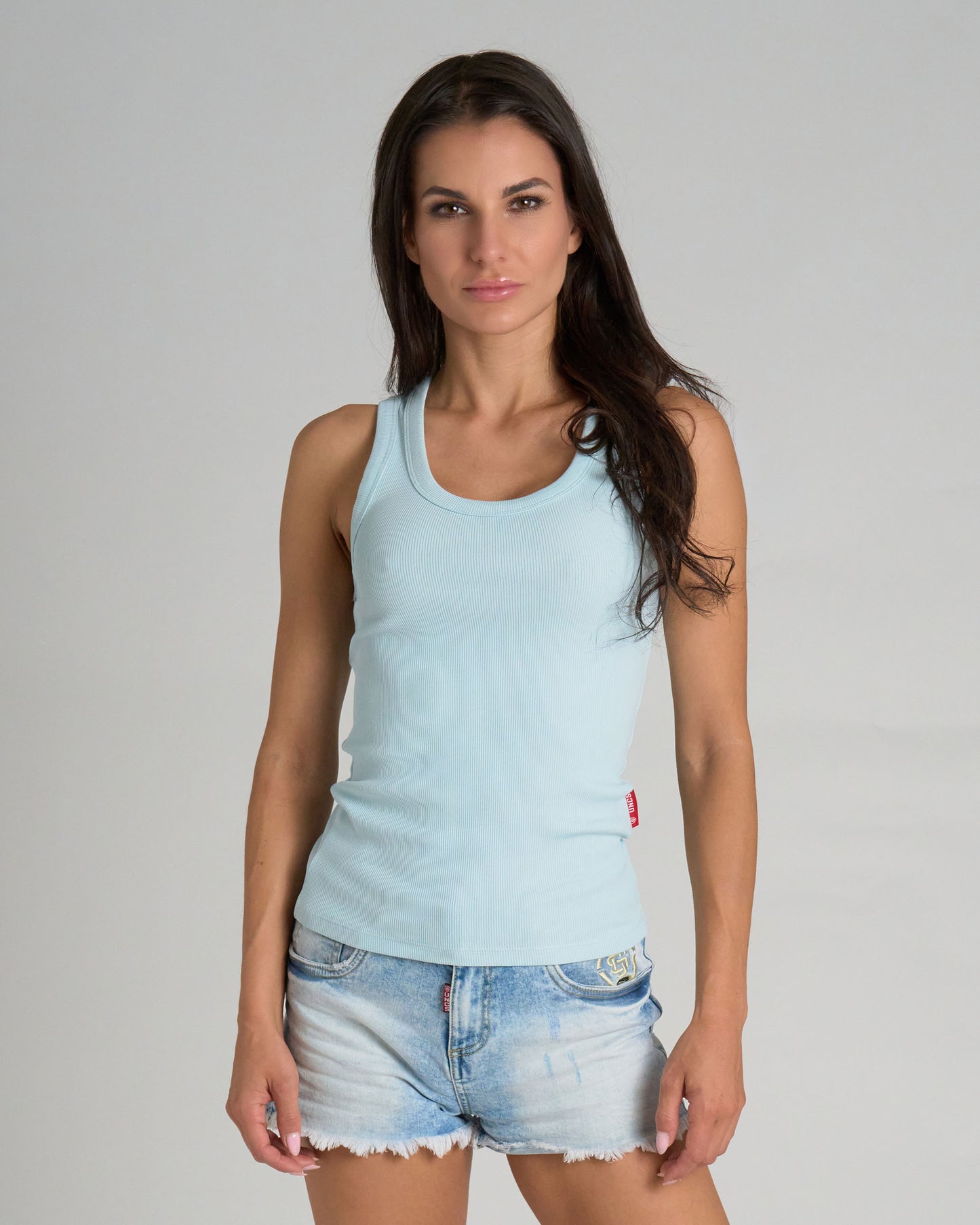 top BASIC Women's BLUE