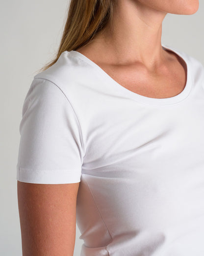 BASIC Women's T-Shirt WHITE