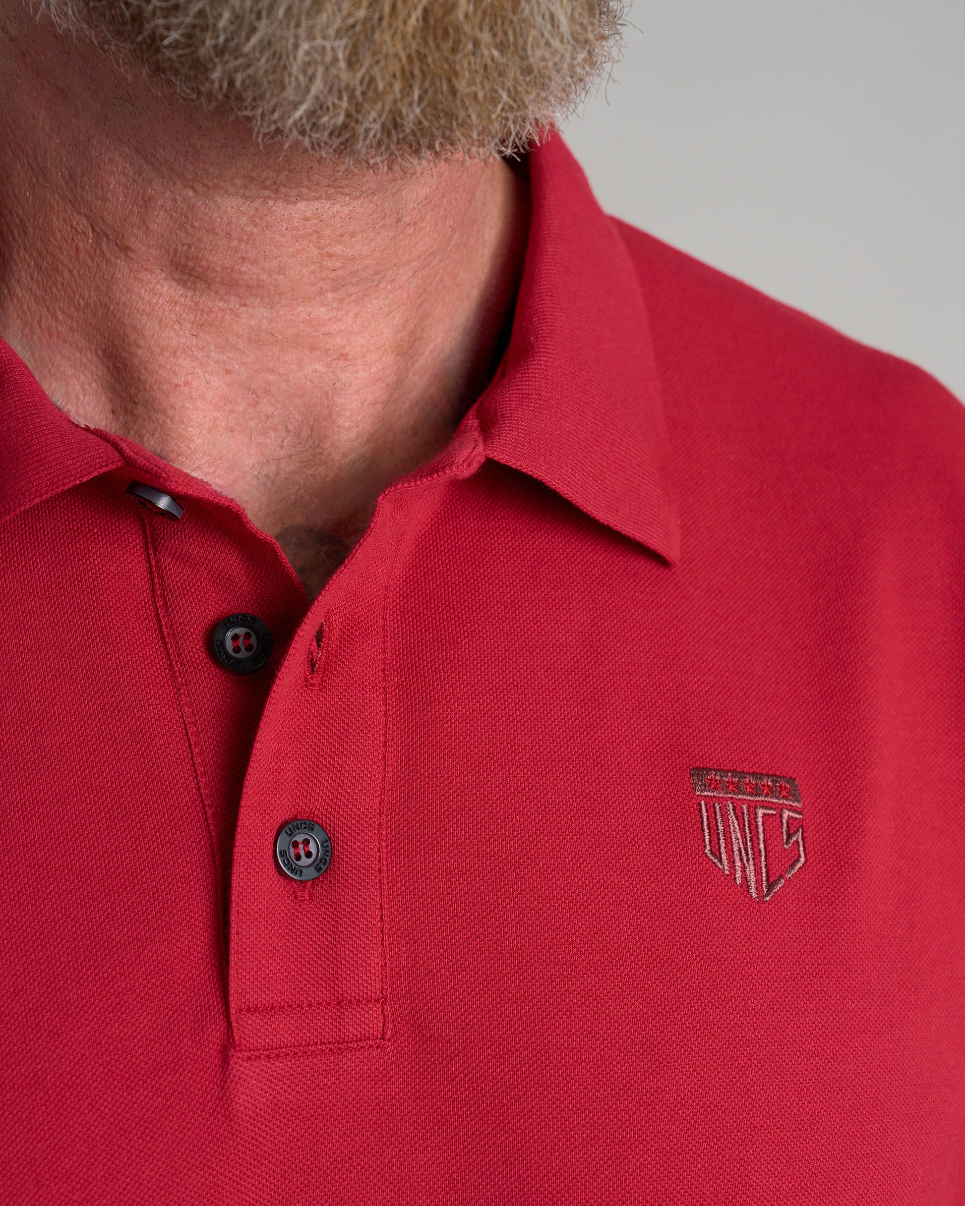 CARLOS Men's Polo BURGUNDY