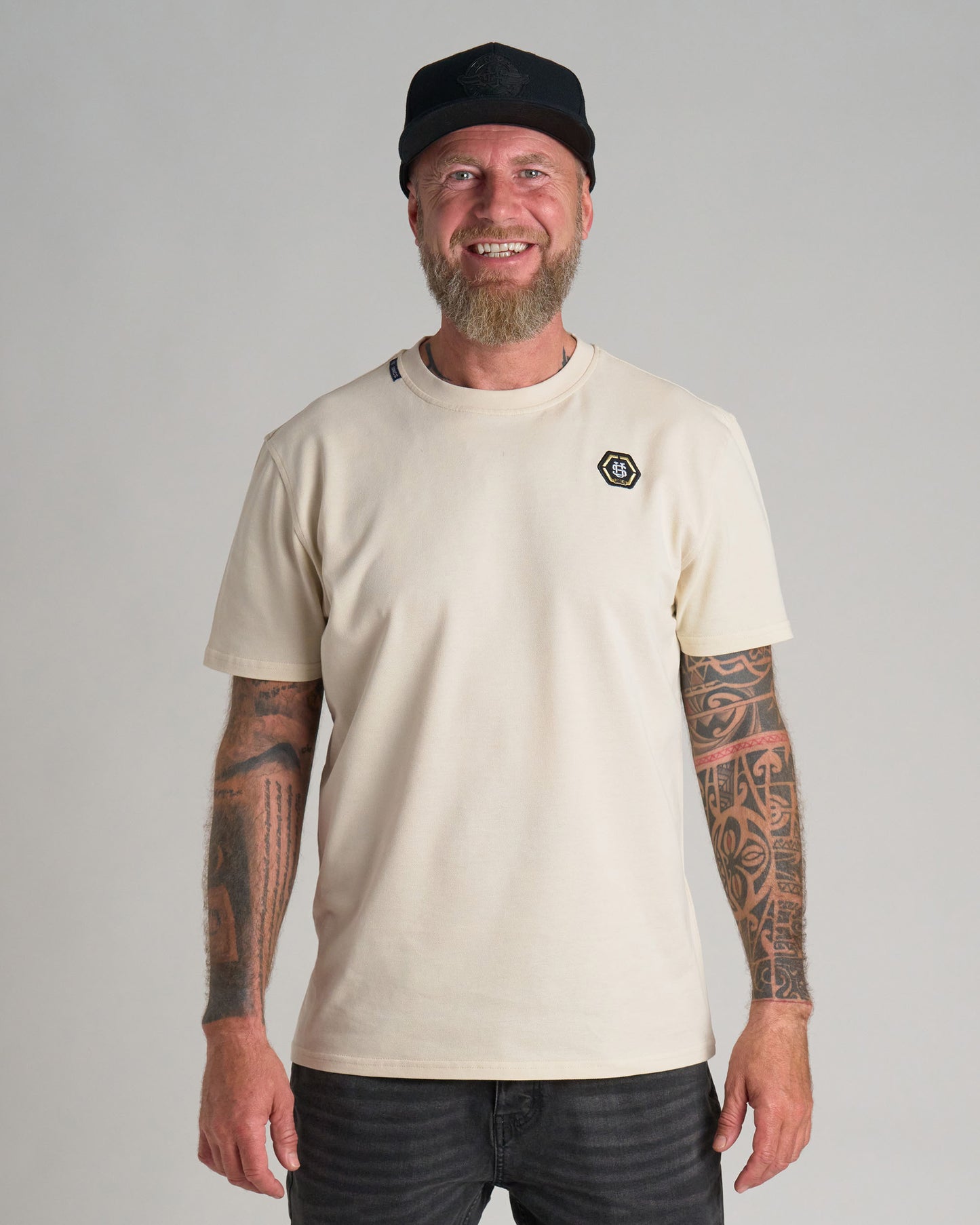 CAINE II Men's T-Shirt BEIGE