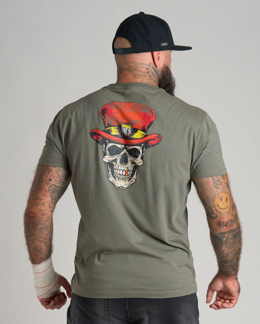 SKULL III Men's T-Shirt KHAKI