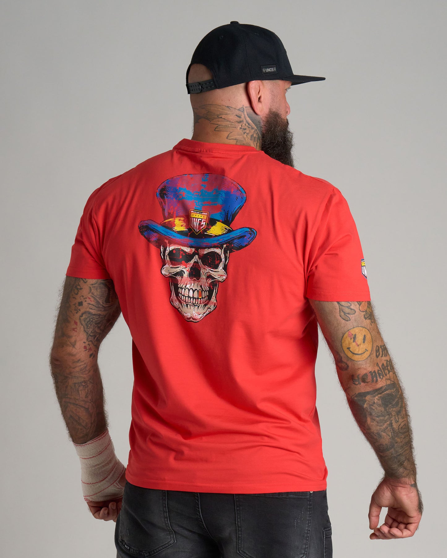 SKULL III Men's T-Shirt RED
