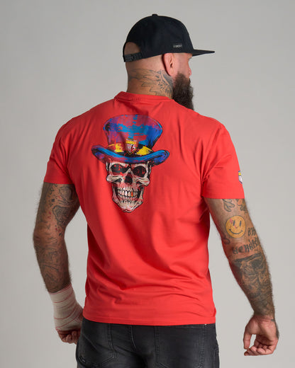 SKULL III Men's T-Shirt RED