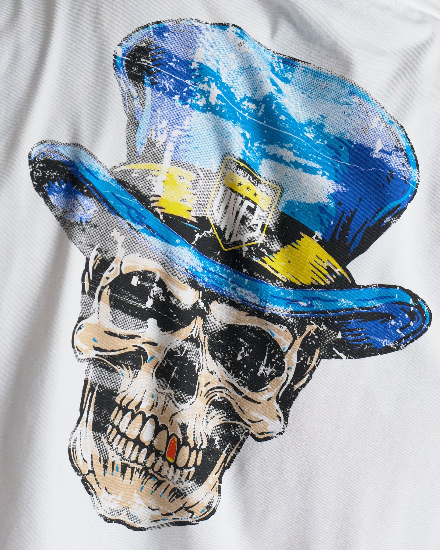 SKULL III Men's T-Shirt WHITE