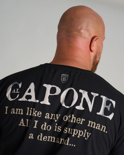AL CAPONE III Men's T-Shirt BLACK