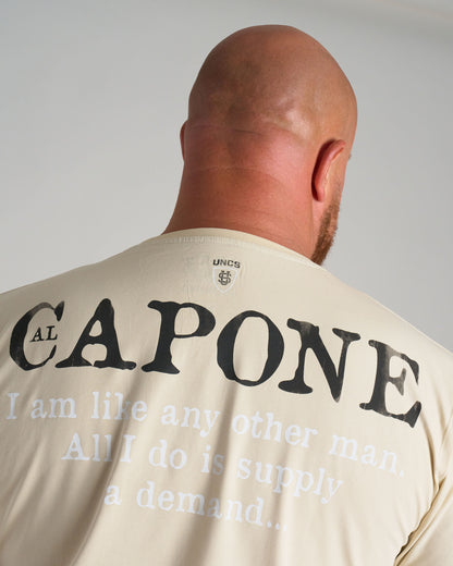 AL CAPONE III Men's T-Shirt BIEGE
