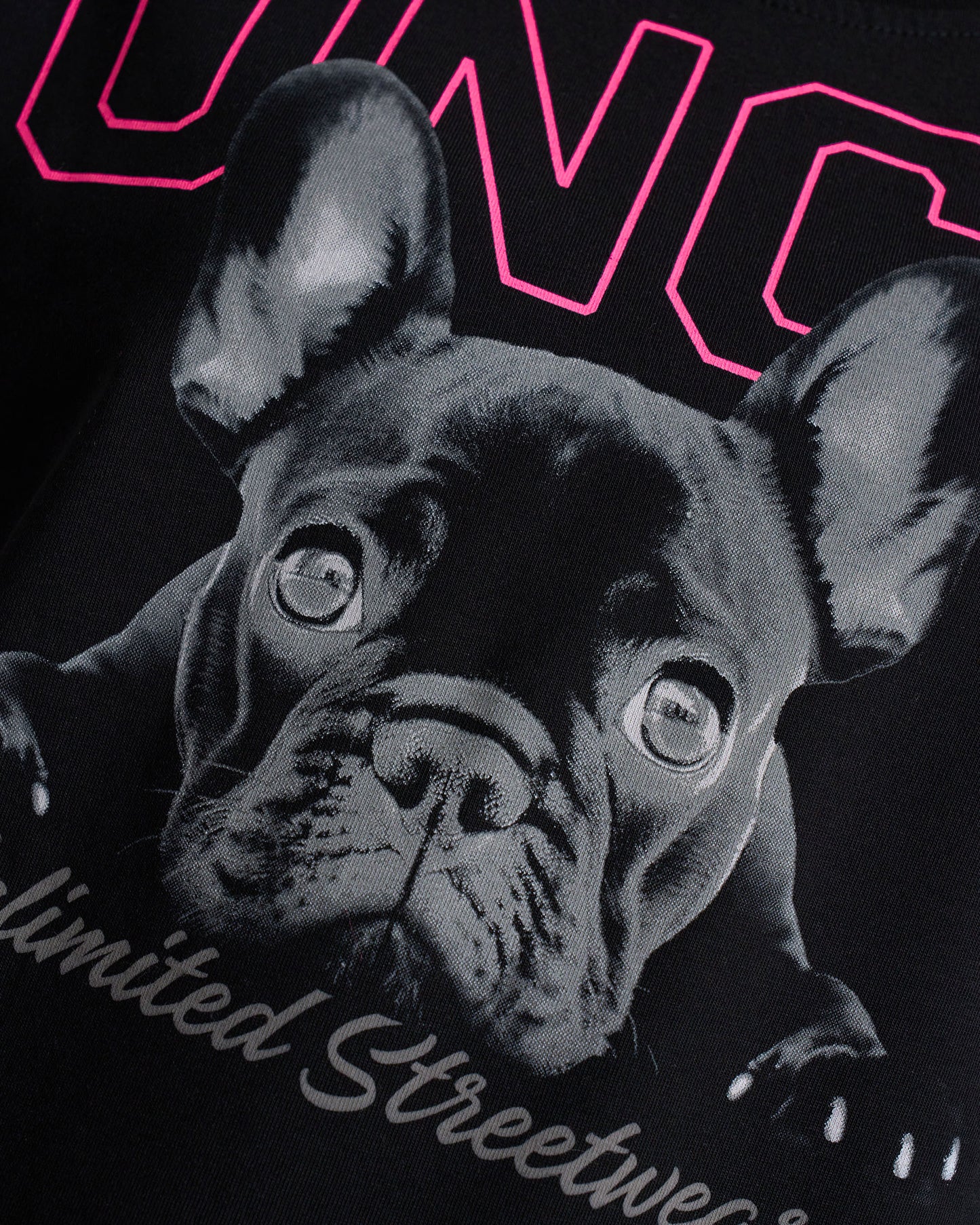 BULLDOG II Children's T-Shirt BLACK/PINK