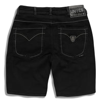 Black Denim Jean Shorts for Men