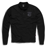 Black Polo Long Sleeve Shirt