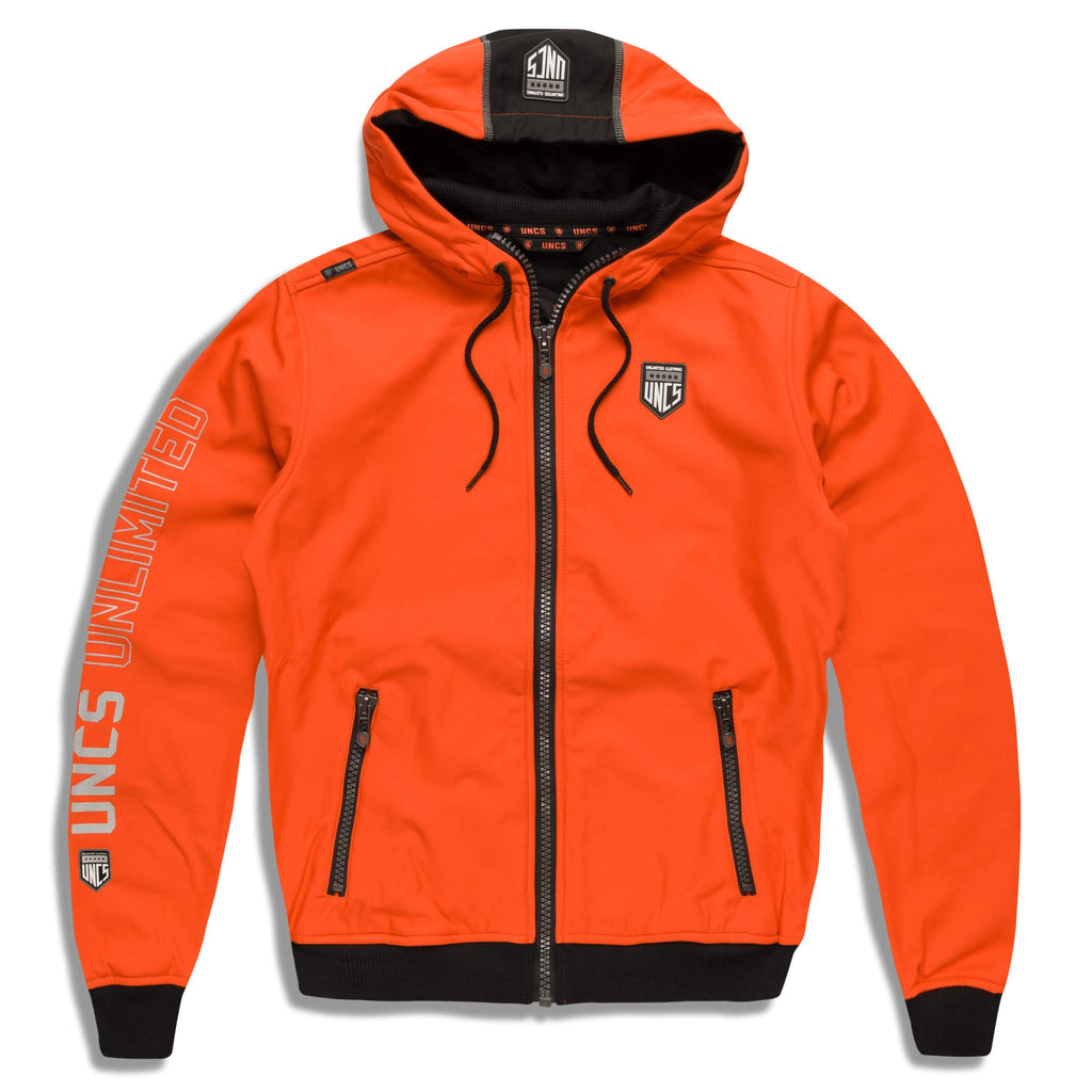 Neon Orange Softshell Jacket