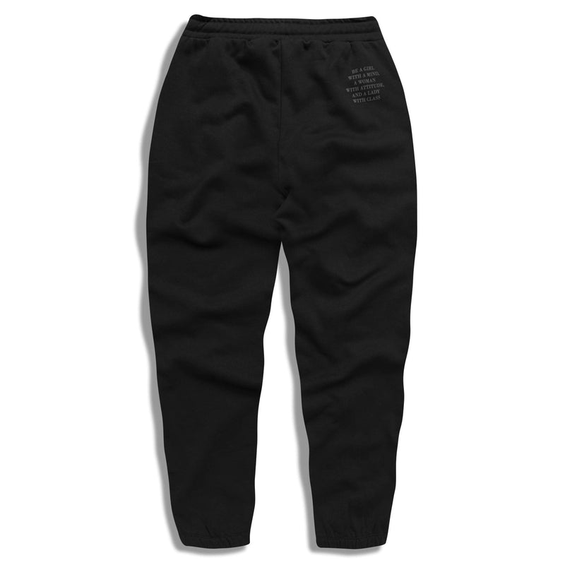 Black Street Swear Track Suit pants for women