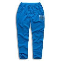 Men's Sweat Pants in Blue with side pockets